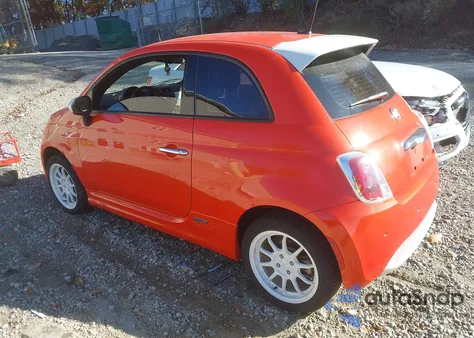 2015 Fiat 500E Battery Electric from USA, damaged, VIN 3C3CFFGE5FT585707